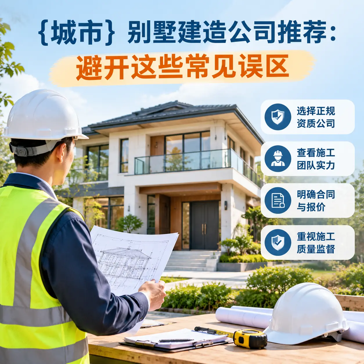 赫章 别墅建造公司推荐:避开这些常见误区