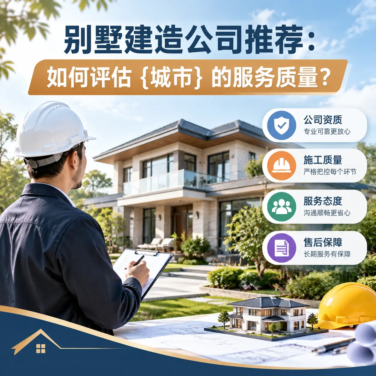 别墅建造公司推荐：如何评估 赫章 的服务质量？