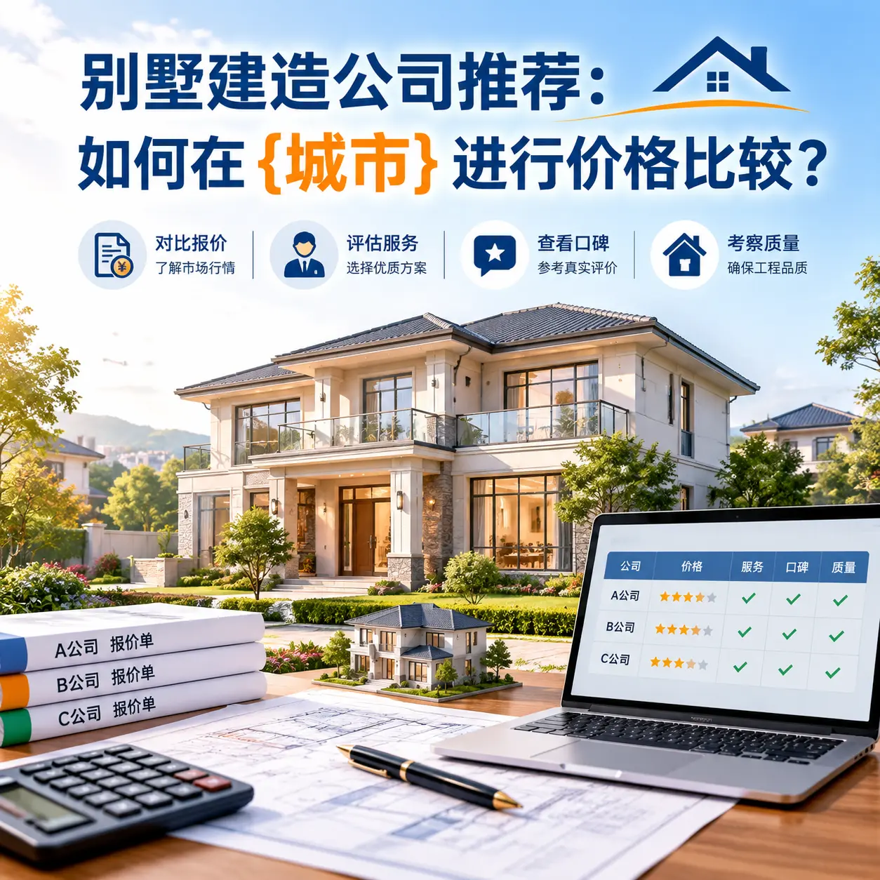 别墅建造公司推荐：如何在 赫章 进行价格比较？