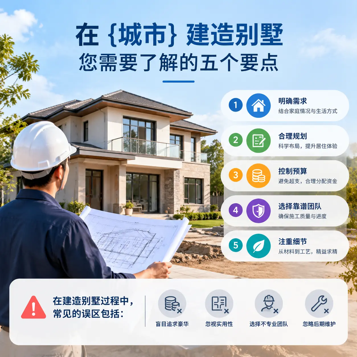 在 赫章 建造别墅，您需要了解的五个要点
