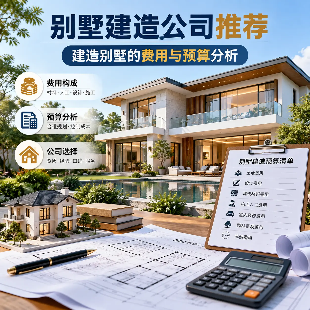 别墅建造公司推荐： 赫章 建造别墅的费用与预算分析