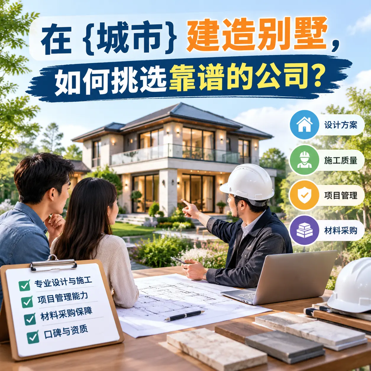 在 赫章 建造别墅，如何挑选靠谱的公司？